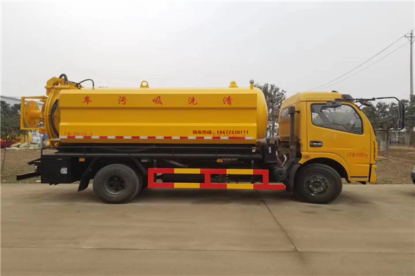 東風高壓清洗吸污車想你所想,“簡約大氣”豪氣競爭展風華