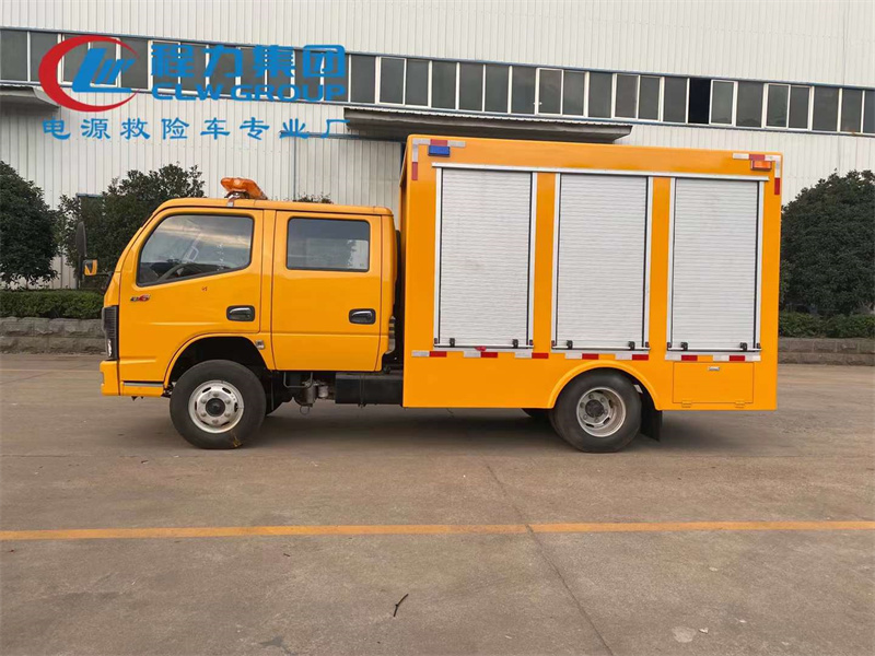 東風多利卡雙排救險排澇車