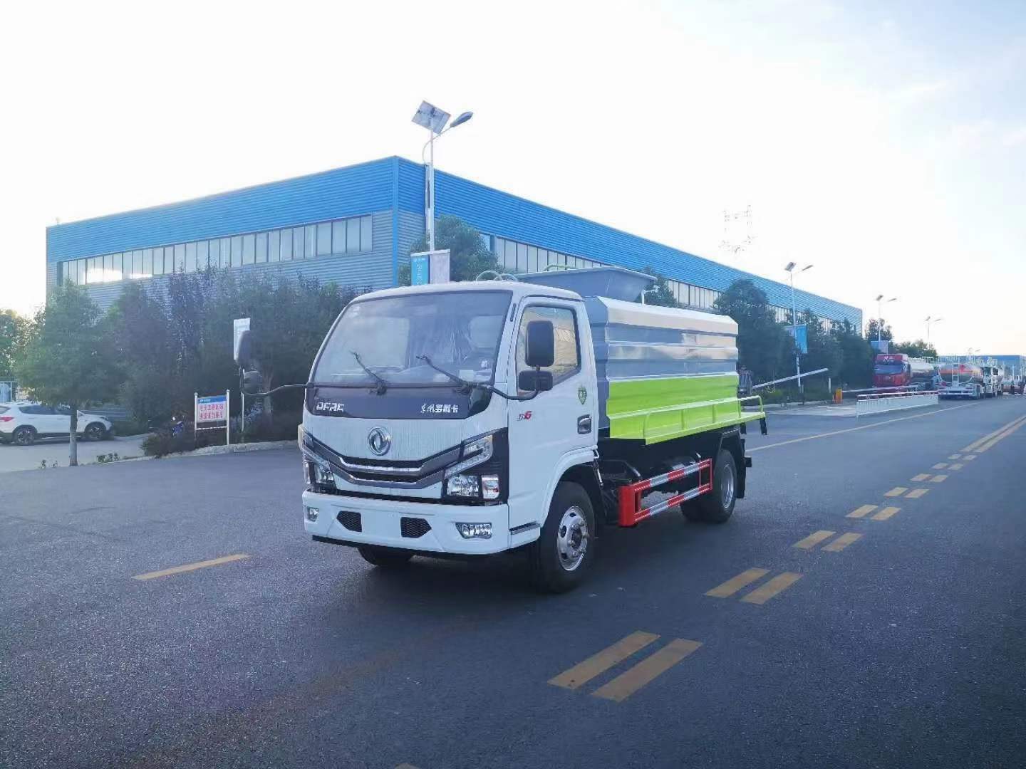 程力藍(lán)牌凱馬餐廚車操作視頻