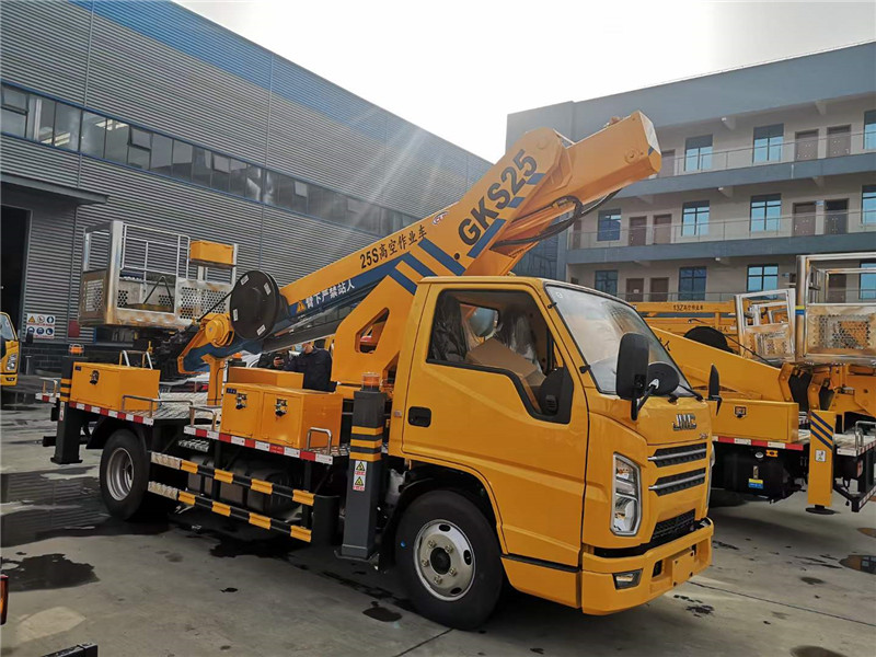 25米藍(lán)牌江鈴高空作業(yè)車