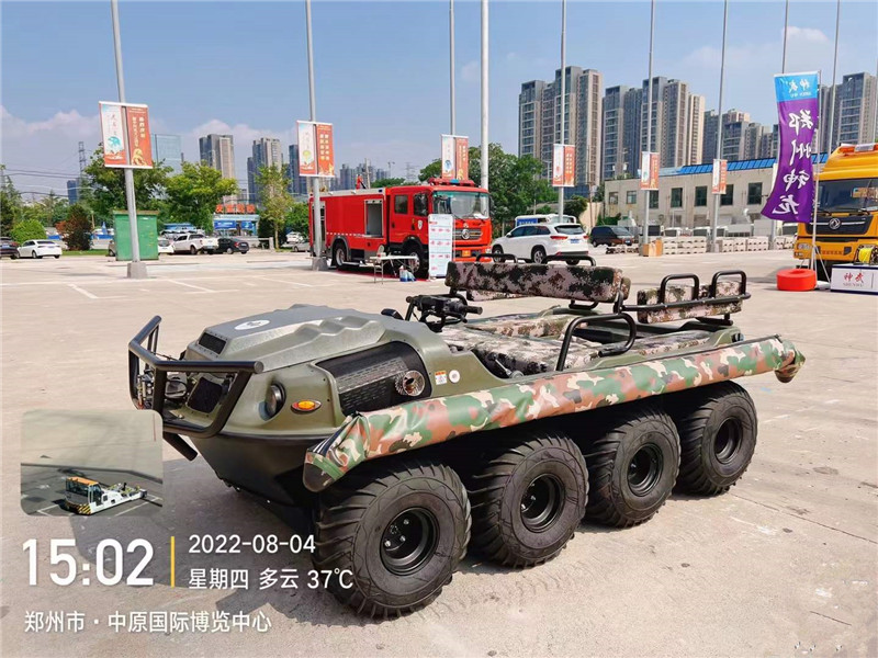 程力集團工程救險車參展鄭州國際消防安全暨應急產業博覽會